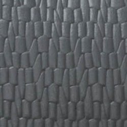 Rindsleder Grau gepr&auml;gt